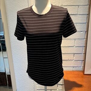 lululemon athletica Dark Stripe Short Sleeve Tee